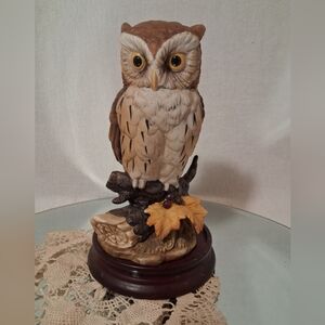Andrea By Sadek Great Horned Owl Figurine